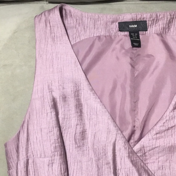 H&M lavender belted dress - Picture 2 of 4